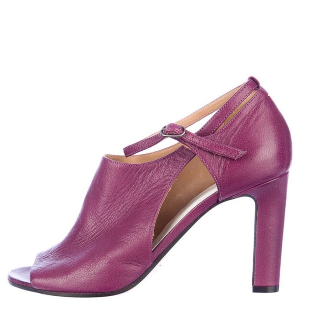 Maison Martin Margiela Cutout Leather Booties IT39 US 9